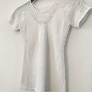 Chanel Silk CC Logo Knit Top